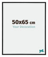 Annecy Plastic Photo Frame 50x65cm Black Matt Front Size | Yourdecoration.co.uk