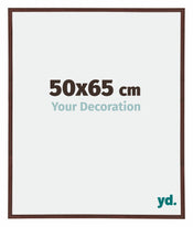 Annecy Plastic Photo Frame 50x65cm Brown Front Size | Yourdecoration.co.uk