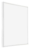 Annecy Plastic Photo Frame 55x55cm White High Gloss Front Oblique | Yourdecoration.co.uk