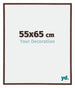 Annecy Plastic Photo Frame 55x65cm Brown Front Size | Yourdecoration.co.uk