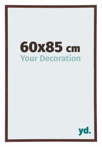 Annecy Plastic Photo Frame 60x85cm Brown Front Size | Yourdecoration.co.uk