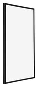 Annecy Plastic Photo Frame 60x90cm Black Matt Front Oblique | Yourdecoration.co.uk