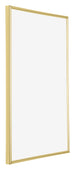 Annecy Plastic Photo Frame 60x90cm Gold Front Oblique | Yourdecoration.co.uk