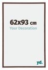 Annecy Plastic Photo Frame 62x93cm Brown Front Size | Yourdecoration.co.uk