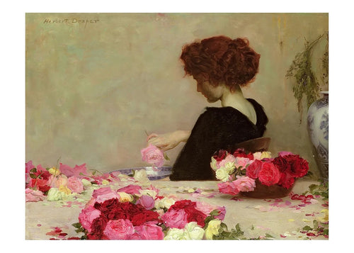 Art Print Herbert James Draper Pot Pourri 70x50cm HJD 01 | Yourdecoration.co.uk