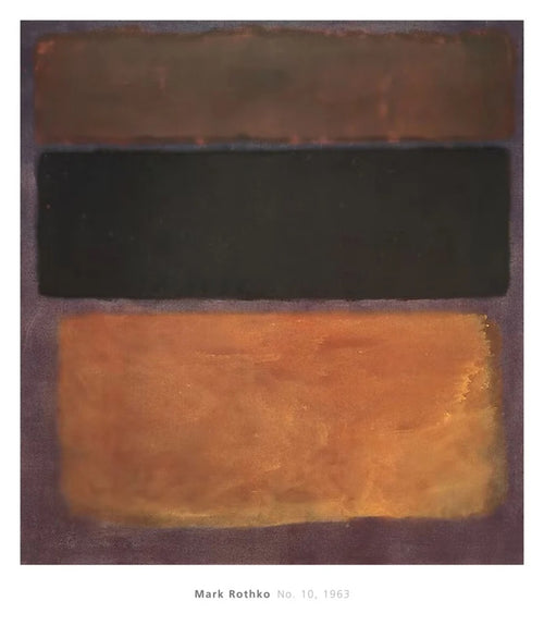 Art Print Mark Rothko No 10 1963 101 5x116 5cm MKR 119 | Yourdecoration.co.uk