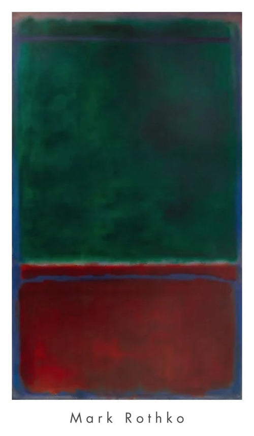 Art Print Mark Rothko No 7 1953 53 5x91 5cm MKR 851 | Yourdecoration.co.uk