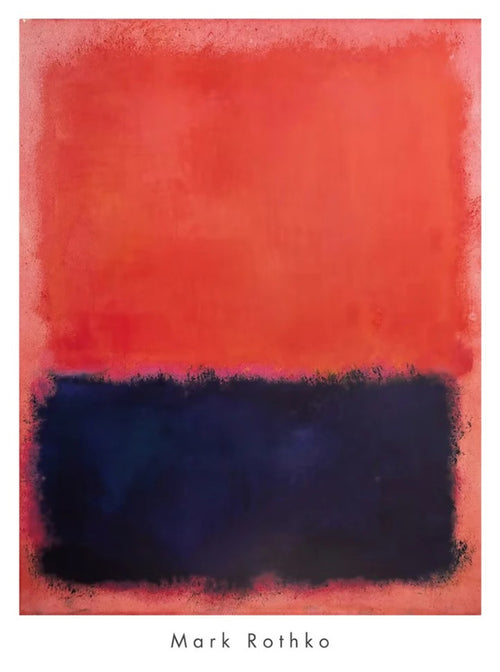Art Print Mark Rothko Untitled 1960 61 66x89cm MKR 819 | Yourdecoration.co.uk