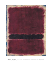 Art Print Mark Rothko Untitled 1963 66x81cm MKR 587 | Yourdecoration.co.uk