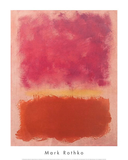 Art Print Mark Rothko Untitled 1985 61x76cm MKR 956 | Yourdecoration.co.uk
