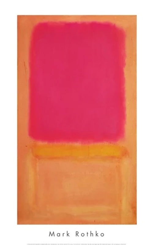 Art Print Mark Rothko Violet Center 1954 xcm MKR 954 | Yourdecoration.co.uk