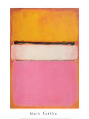Art Print Mark Rothko White Center 1950 61x84cm MKR 955 | Yourdecoration.co.uk