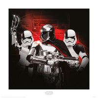 Art Print Star Wars  The Last Jedi Stormtrooper Team 40x40cm Pyramid PPR45758 | Yourdecoration.co.uk