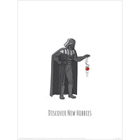 Art Print Star Wars Vaders Boredom Busting Ideas Discover New Hobbies 30x40cm Pyramid PPR54082 | Yourdecoration.co.uk