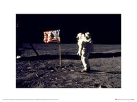 Art Print Time Life Aldrin Moon 40x30cm Pyramid PPR54146 | Yourdecoration.co.uk