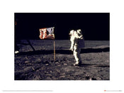 Art Print Time Life Aldrin Moon 40x30cm Pyramid PPR54146 | Yourdecoration.co.uk