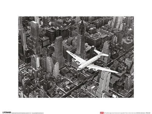 Art Print Time Life Dc 4 Over Manhattan 40x30cm Pyramid PPR44038 | Yourdecoration.co.uk