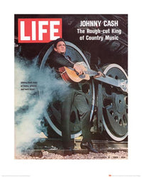 Art Print Time Life Johnny Cash Cover 1969 40x50cm Pyramid PPR43223 | Yourdecoration.co.uk