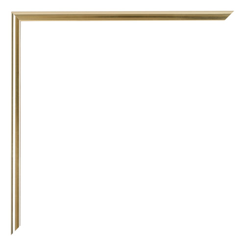 Austin Aluminium Photo Frame 20x28cm Gold High Gloss Detail Corner | Yourdecoration.co.uk