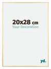 Austin Aluminium Photo Frame 20x28cm Gold High Gloss Front Size | Yourdecoration.co.uk