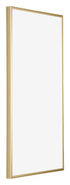 Austin Aluminium Photo Frame 20x40cm Gold High Gloss Front Oblique | Yourdecoration.co.uk