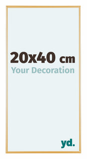 Austin Aluminium Photo Frame 20x40cm Gold Vintage Front Size | Yourdecoration.co.uk