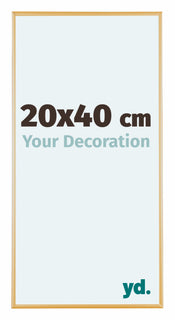Austin Aluminium Photo Frame 20x40cm Gold Vintage Front Size | Yourdecoration.co.uk