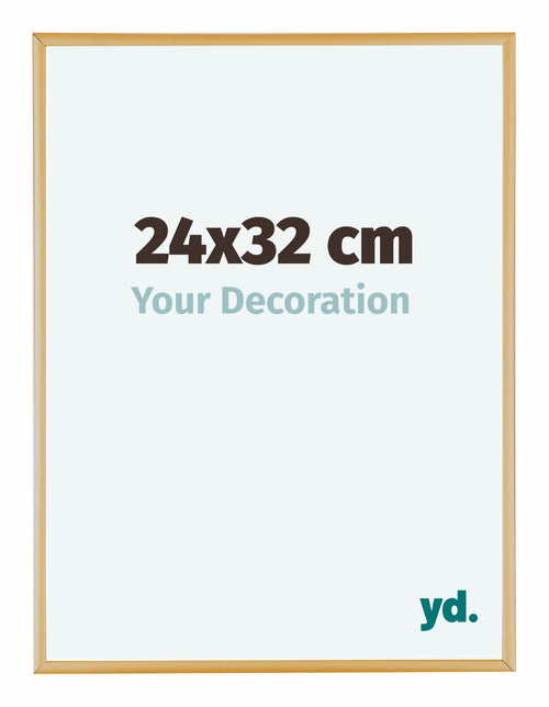 Austin Aluminium Photo Frame 24x32cm Gold Vintage Front Size | Yourdecoration.co.uk