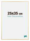 Austin Aluminium Photo Frame 25x35cm Gold High Gloss Front Size | Yourdecoration.co.uk