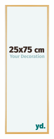 Austin Aluminium Photo Frame 25x75cm Gold Vintage Front Size | Yourdecoration.co.uk