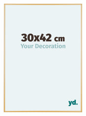 Austin Aluminium Photo Frame 30x42cm Gold Vintage Front Size | Yourdecoration.co.uk