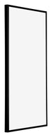 Austin Aluminium Photo Frame 30x60cm Black High Gloss Front Oblique | Yourdecoration.co.uk