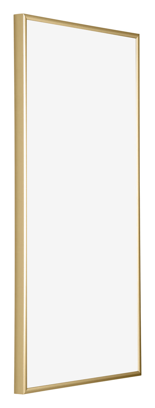 Austin Aluminium Photo Frame 30x60cm Gold High Gloss Front Oblique | Yourdecoration.co.uk