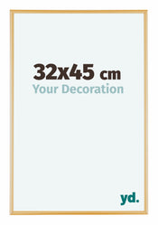 Austin Aluminium Photo Frame 32x45cm Gold Vintage Front Size | Yourdecoration.co.uk