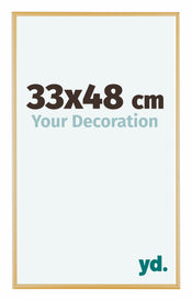 Austin Aluminium Photo Frame 33x48cm Gold Vintage Front Size | Yourdecoration.co.uk