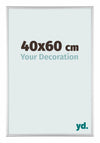 Austin Aluminium Photo Frame 40x60cm Silver Matt Front Size | Yourdecoration.co.uk