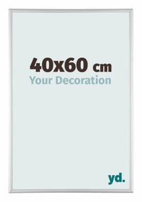 Austin Aluminium Photo Frame 40x60cm Silver Matt Front Size | Yourdecoration.co.uk