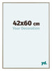 Austin Aluminium Photo Frame 42x60cm Champagne Front Size | Yourdecoration.co.uk
