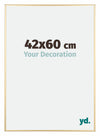 Austin Aluminium Photo Frame 42x60cm Gold High Gloss Front Size | Yourdecoration.co.uk