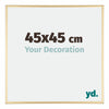 Austin Aluminium Photo Frame 45x45cm Gold High Gloss Front Size | Yourdecoration.co.uk