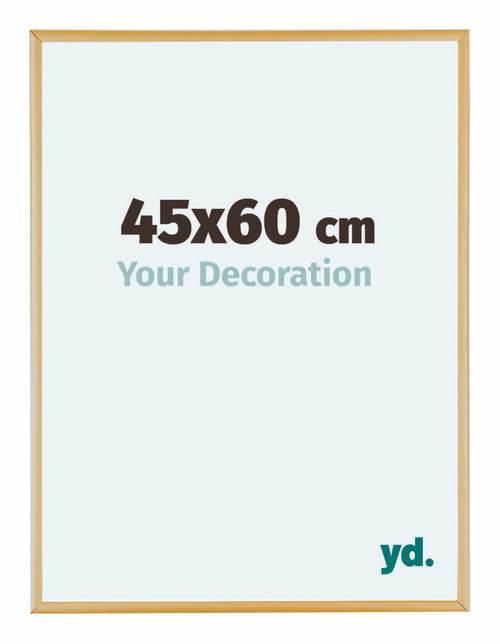 Austin Aluminium Photo Frame 45x60cm Gold Vintage Front Size | Yourdecoration.co.uk