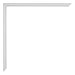 Austin Aluminium Photo Frame 48x68cm Silver Matte Detail Corner | Yourdecoration.co.uk