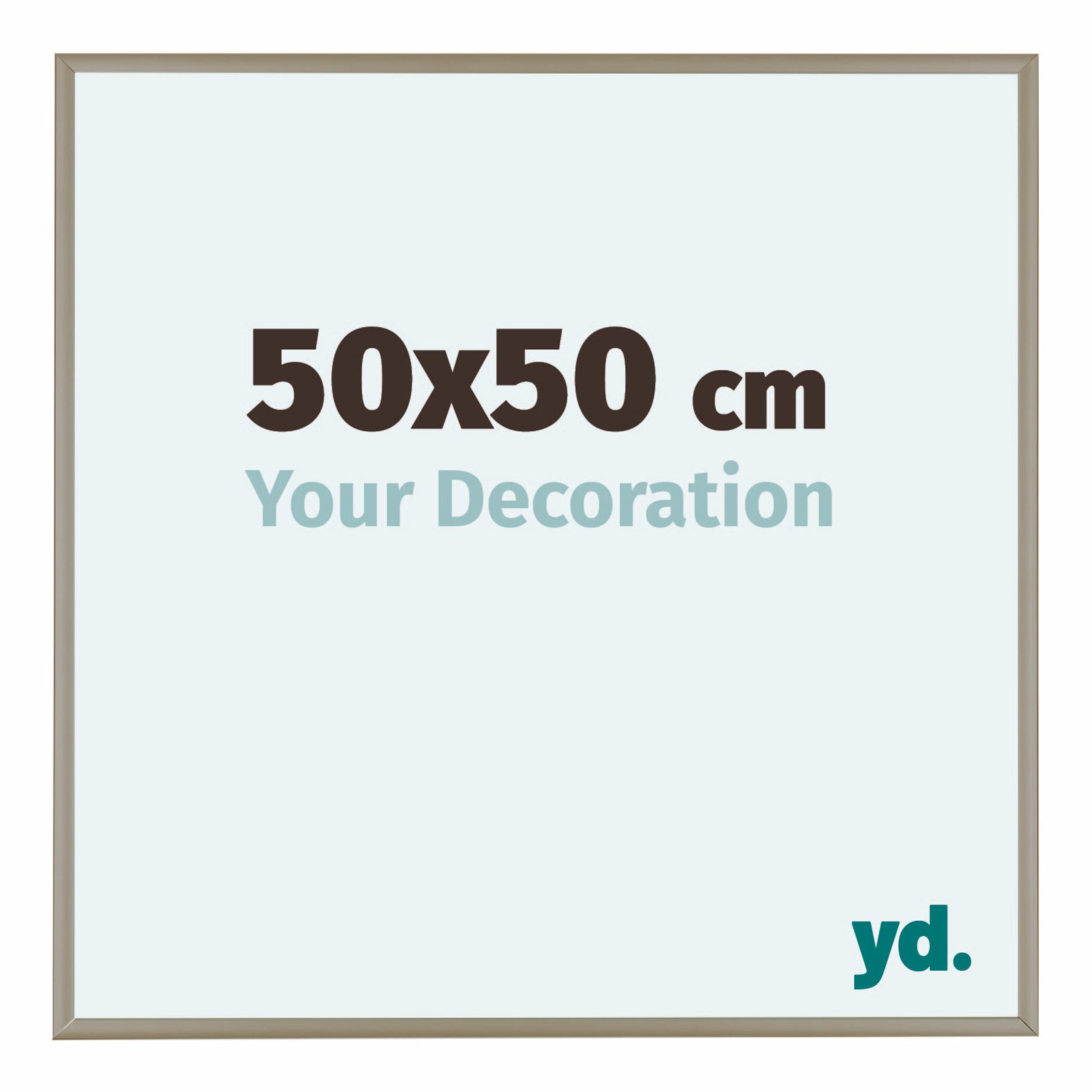 Photo Frame 50x50cm Champagne Aluminium Kent | Yourdecoration.co.uk
