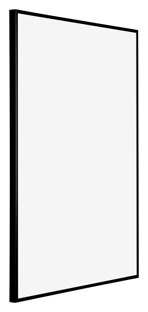 Austin Aluminium Photo Frame 50x70cm Black High Gloss Front Oblique | Yourdecoration.co.uk