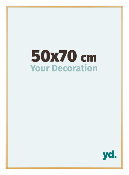Austin Aluminium Photo Frame 50x70cm Gold Vintage Front Size | Yourdecoration.co.uk