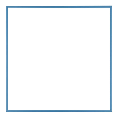 Austin Aluminium Photo Frame 55x55cm Steel Blue Front | Yourdecoration.co.uk
