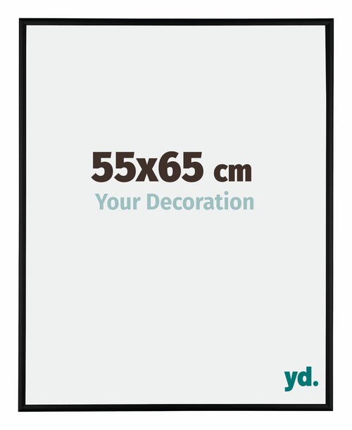Austin Aluminium Photo Frame 55x65cm Black Matt Front Size | Yourdecoration.co.uk