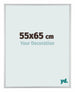 Austin Aluminium Photo Frame 55x65cm Silver Matt Front Size | Yourdecoration.co.uk