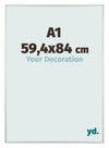 Austin Aluminium Photo Frame 59 4x84cm A1 Silver Matt Front Size | Yourdecoration.co.uk
