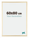 Austin Aluminium Photo Frame 60x80cm Gold High Gloss Front Size | Yourdecoration.co.uk